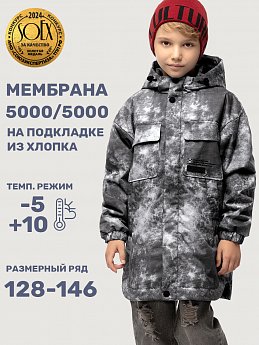 Куртка 4м6525 графит оптом от производителя NIKASTYLE