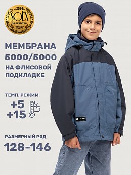 Ветровка 4л5125 джинс оптом от производителя NIKASTYLE