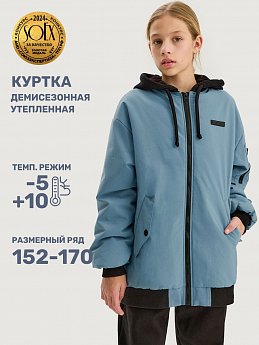 Куртка 4м4425 эвкалипт оптом от производителя NIKASTYLE