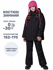 Костюм 7з8624 черный оптом от производителя NIKASTYLE