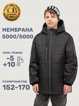 Куртка 4м6325 черный оптом от производителя NIKASTYLE