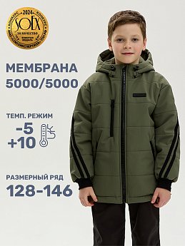 Куртка 4м6125 хаки оптом от производителя NIKASTYLE