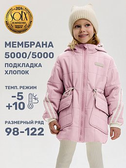 Куртка 4м4825 роза оптом от производителя NIKASTYLE