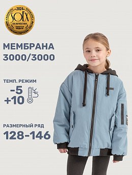 Куртка 4м4225 эвкалипт оптом от производителя NIKASTYLE