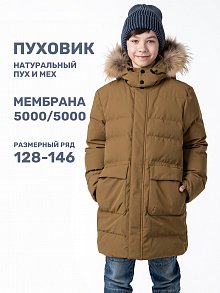 КУРТКА пуховая 4з8124 кэмел оптом от производителя NIKASTYLE