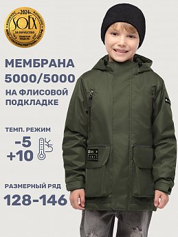 Куртка 4м3525 хаки оптом от производителя NIKASTYLE